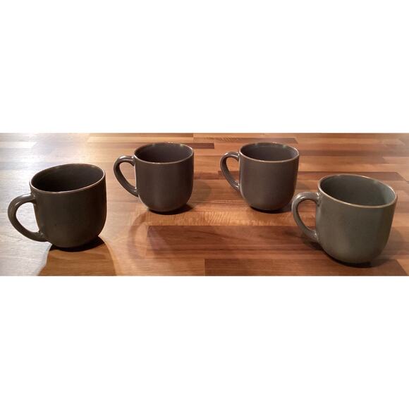Set of 4 Project 62 Tilley Gray Stoneware Mugs 12 oz Coffee Mug Cups - Picture 1 of 10